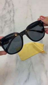OKULARY A8 Kacamata Lensa Warna-Warni / Kacamata Bingkai Retro Persegi Fashion Wanita & Pria / Kacamata Gaya Fashion Korea FREE POUCH