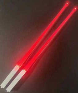 1Pair LED Luminous Chopsticks Light Up Dinning Party Tableware Multicolor Kitchen Accessories Led Stick Kitchenware Idea Product
