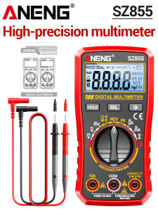 ANENG | ANENG SZ855 Digital Multimeter Dual‑Tube Anti‑Overload 4000 Counts NCV Non‑Contact Detector AC DC Voltage Current Resistance
