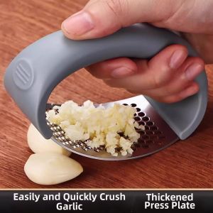 MEISITEKEKE | Manual Stainless Steel Garlic Press
