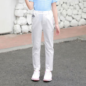 TTYG Kids Golf Pants for Boys Clothing Sport Wear Girls Casual Sweatpants Elastic Waist 6 8 10 12 14 Years