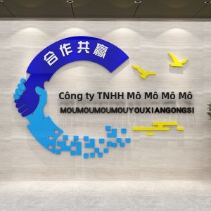 Office Wall Decor Corporate Culture Display