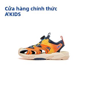Qiaodan | Dép Thể Thao Cho Bé Trai Thông Khí Chống Trượt Che Đầu