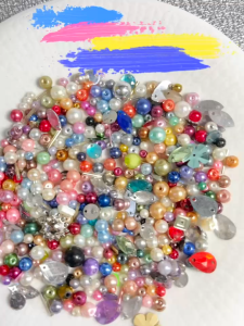 Manik Aksesoris Serok Kreasi Campur Mix per 20 Gram