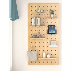 Storage Wall Mounted Pegboard Shelf