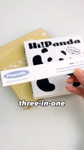 Bút Bi Gel Bấm Đa Năng PLANWITH 3 Màu Mực Trong 1 Bút Ngòi 0.5 có ruột refill tiện lợi