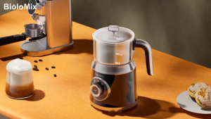 HÀNG CHÍNH HÃNG - Máy tạo bọt sữa đa năng chuyên nghiệp 7 trong 1. Thương hiệu Mỹ cao cấp Biolomix - BMF201