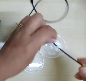 Round Rotatable Cable Organizer Earphone Winder Charging Cable Fixed Cable Storage Box