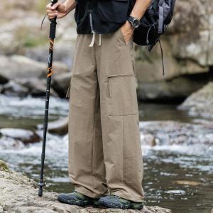 Loose Straight Leg Workwear Pants Mens Autumn Trendy Brand 2025 New Style Outdoor Casual High Waist Slimming Long Pants