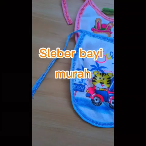 SLEBER BAYI CELEMEK MAKAN BAYI BAHAN KATUN