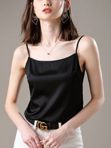 YAKUER | Silk Sleeveless Tank Top
