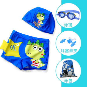 Baby Boy Swimming Trunks Quick Dry Cartoon Angle Childrens Swimwear Summer Korean Style Fitness Sports Yoga Online Exclusive