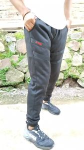 Celana Training Panjang Pria Jogger Sport Black