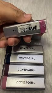 Covergirl Exhibitionist Lipstick Metallic Hydrating Long lasting Shimmery Finish Lipstick 3.5g