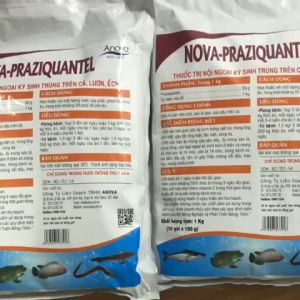 "Hoàn tiền đến 10%" Thuốc trị nội ngoại ký sinh trùng cho cá lươn ếch tôm gói 100g. Diệt giun sán trứng và ấu trùng trùng mỏ neo bánh xe sán lá đỉa cá rận cá. Thú y Trường Thịnh - Lazada