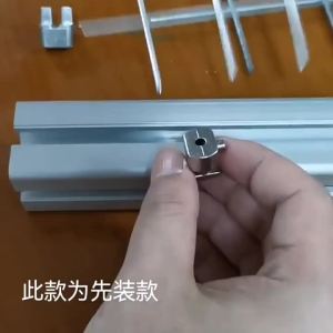 Lưới Thép Cố Định Khối Kẹp Cố Định Bộ Vít M5 Cho 3030 4040 4545 Lưới An Ninh Phụ Kiện Hàng Rào Kẹp Gia Công Kim Loại