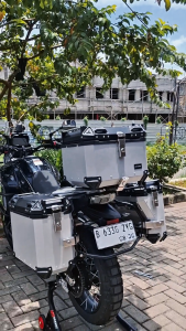 CFMOTO 450 MT Side Rack Bracket Pannier - PNP Kuat Aluminium Box Samping Touring