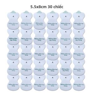 10/30/50 Miếng Dán Điện Cực Cho Máy Trị Liệu Kỹ Thuật Số TENS Máy Châm Cứu Miếng Dán Trị Liệu Miếng Gel Dán Cơ Thể