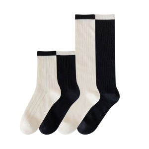 JIAZINI | Breathable Thin Cotton Socks with Design and Pressure