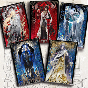 Bộ 4 Năm Kỷ Niệm Thẻ Sinh Nhật Acrylic Lò Xo Sandblasting Cho Nhân Vật Trong Trò Chơi Thời Gian Và Trí Tuệ