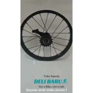 Pelek 16 TORPEDO jadi ukuran 16" murni Velg Alloy hub belakang saja TERPEDO sepeda anak