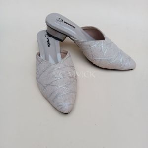 sandal wanita berukat terlaris slop hak 3 cm