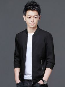 ROMON | Lormen Mens Short Baseball Collar Flight Jacket Windproof Casual Loose Style Autumn Spring New Fashion Urban Youth Coat