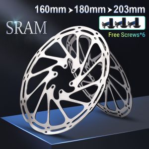 Bicycle Parts SRAM Rotor Mountain Bike Disc Brake Rotors 160mm 180mm 203mm High Quality Stainless Steel Disc Brake