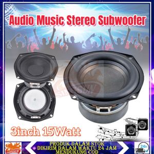 Speaker 3 Inch 4Ω 15Watt Fullrange Hitam