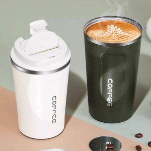 กระติกน้ำสแตนเลส 304 ขนาด 510 มล. ยี่ห้อ WORTHBUY แก้วน้ำแบบพกพา ป้องกันการรั่วซึม แก้วน้ำเก็บความร้อนสองชั้น สำหรับใส่กาแฟ