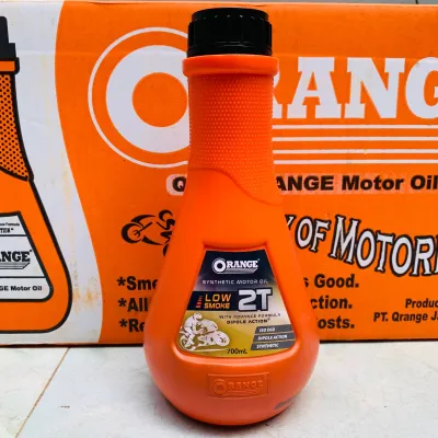 Nhớt Pha Xăng 2 Thì - 2 Stroke Qrange 2T Nhớt Thơm 700ML - Quality RANGE Motor Oil - Made in Indonesia