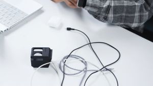 Duzzona Fast Power Magnetic 3 in 1 Wireless Charging Stand for iPhone iWatch & Airpods Compatible Modern Design Non Slip Easy To Use 14 13 12 Pro Apple USB C Multiple Protection