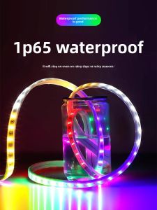 RUILUO | Waterproof RGB LED Light Strip for Outdoor Use