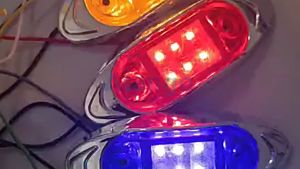 6 Led Light For Truck 24v 12v Side Marker Light Clearance Light Indicator Light For Car