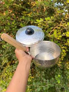 Panci susu plus tutup alumunium tebal uk 18cm