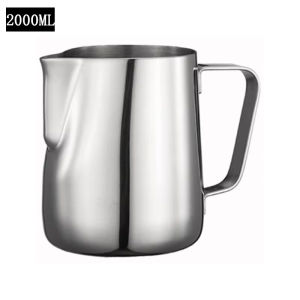 Milk Frothing Pitcher 350/600/1000/1500ml Stainless Steel Milk Frother Cup Latte Espresso Cappuccino Milk Cup Barista