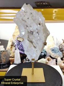Natural High Grade Brazil White Quartz Crystal Cluster Ornament BCQ22 #WhiteCrystal #CrystalQuartz #homedecor