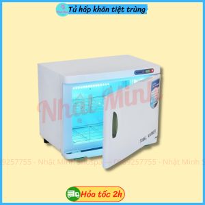 Tủ hấp khăn nóng tiệt trùng RTD - 23A | Tủ hấp đá hấp khăn cho spa