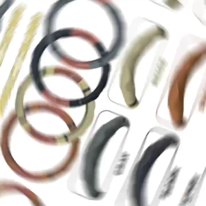 GECA UNIVERSAL STEERING WHEEL COVER GLOSSYBROWN+LEATHER (MEDIUM)