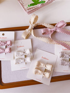 Cute Butterfly Knot Hair Clips for Girls Designer Style Baby Toddler Hair Accessories Super Fairy Tale Front Hair Clips Chinese Style