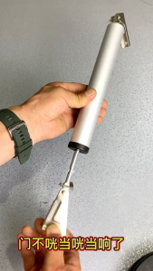 Automatic Door Closer with Silent Pneumatic Hydraulic Buffer for Household Wooden Doors Aviation Aluminum Alloy Durable