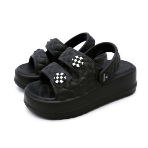 Sandal Selop Anak Perempuan Variasi Kancing Platform Olahraga Nyaman Sendal Baim Wedges Korean Style