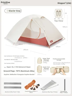 The Primitive | Portable Waterproof Tent for Camping