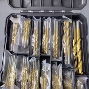 ดอกเจาะเหล็ก ชุดดอกสว่าน 99ชิ้น ขนาด 1.5-10MM ชุบไทเทเนี่ยม ดอกเจาะ ดอกสว่าน เจาะไม้ เหล็ก อลูมิเนียม ไฮสปีด 99ดอก/ชุด