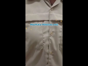 Pramuka Penggalang / Palang GS Baju Palang cewe Atasan Wanita MURAH Seragam sekolah AMRYCOLLECTION