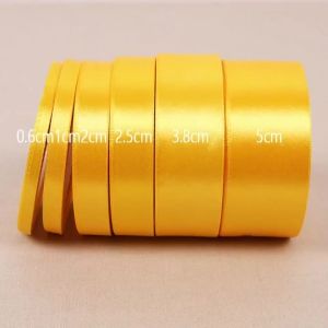 High Quality 6/10/12/15/20/25/32/38/50mm White Silk Satin Ribbon Wedding Party Decorative Ribbon Gift Wrap DIY Handmade Material
