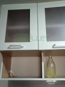 FVALLEY Wooden Wall Mounted Cabinets Hanging Cabinets Wall Cabinets Storage Cabinet