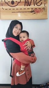 Gendongan Bayi - CUDDLEME SSC M Shape Gendongan Kanguru Lite Carrier Solid