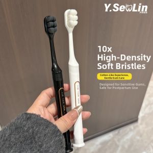 YIYANSENLIN | Soft Bristles Adult Wide Head Family Toothbrush