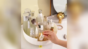 Rak Makeup Putar Wadah Kosmetik Organizer Stationery Rak Kosmetik